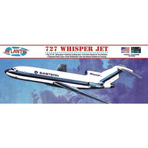 AMC 1/96 Boeing 727 Whisper Jet Airliner Eastern