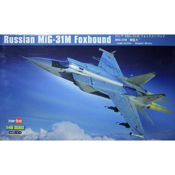 HOBBY BOSS 1/48 Russian Mig-31M Foxhound