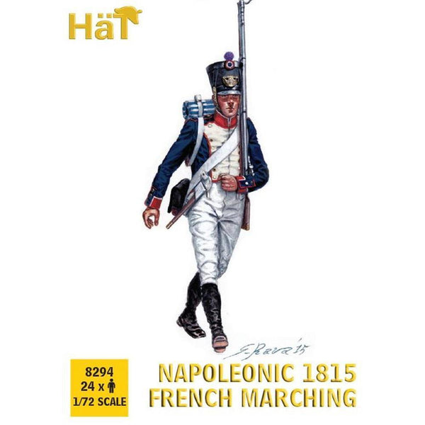 HAT 1/72 Napoleonic 1815 French Line Infantry Marching