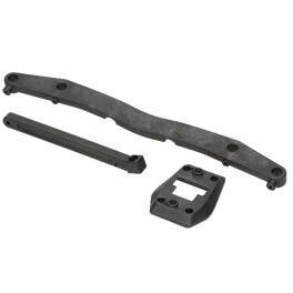 HB RACING Rear Brace and Body Mount/2 Speed Cover