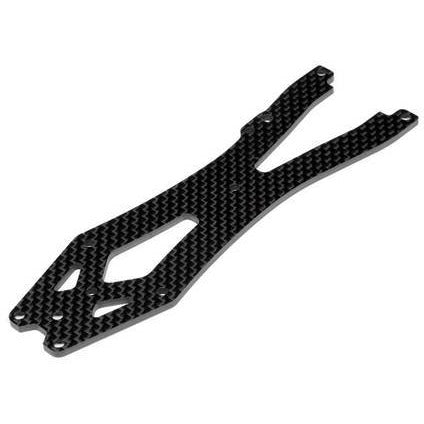 (Clearance Item) HB RACING Front Upper Deck (Woven Graphite)