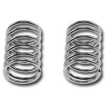 (Clearance Item) HB RACING Shock Spring 14x25x1.5mm 6.5 Coils (Silver/2pcs)