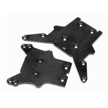 (Clearance Item) HB RACING Skid Plate Set (Front/Rear)