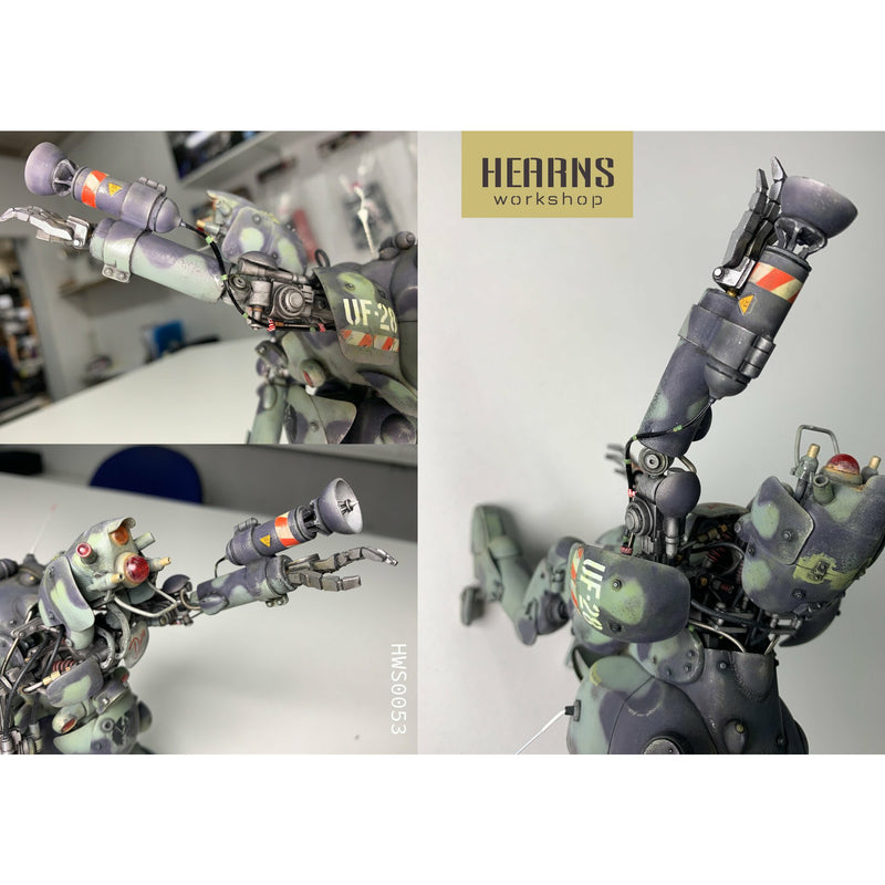 HWS 1/20 Maschinen Krieger Style (Ma.K) Hasegawa ‘Großerhund' Upgrade Parts - 'Super Recon' - Radar Unit with Forearms and Hands