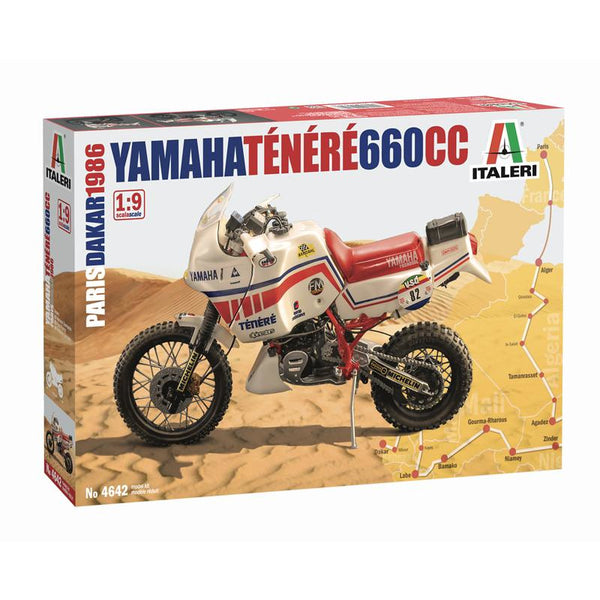ITALERI 1/9 Yamaha Tenere 660cc Paris Dakar 1986