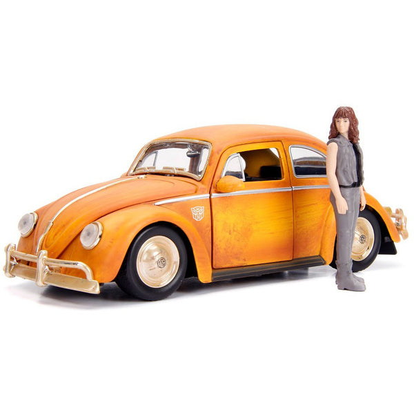 JADA 1/24 Charlie w/VW Beetle Transformers T6 Movie