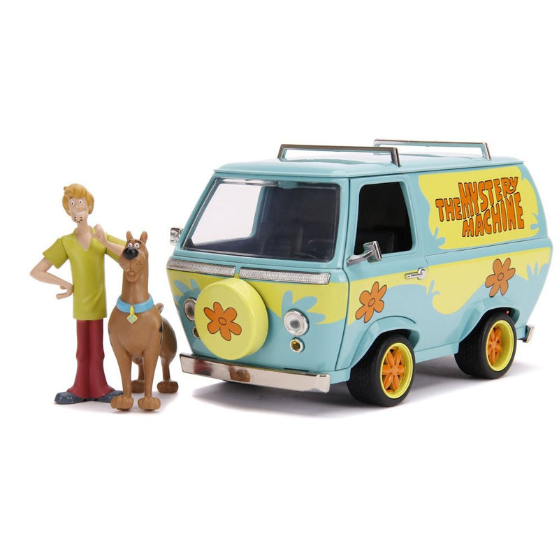 JADA 1/24 Scooby Doo Mystery Machine w/Figures Movie