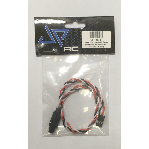 JPRC 22AWG WIRE:Servo Extension Wire Twisted 300mm