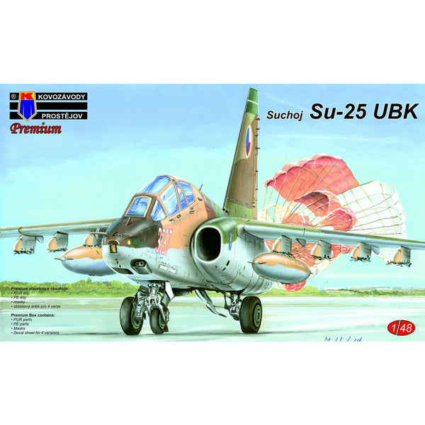 KOVOZAVODY 1/48 Suchoj Su-25 UBK Trainer PUR, Etch, Mask