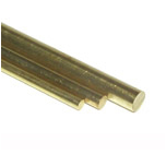 K&S Round Brass Rod 0.5mm Diameter 300mm Lengths (5 Pieces)