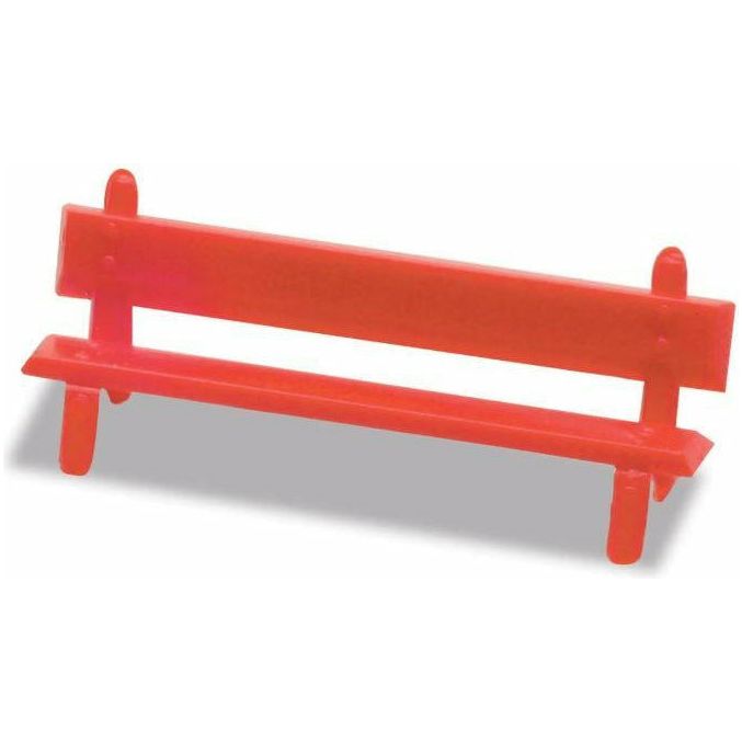 PECO OO/HO Platform Seat Red (LK26)