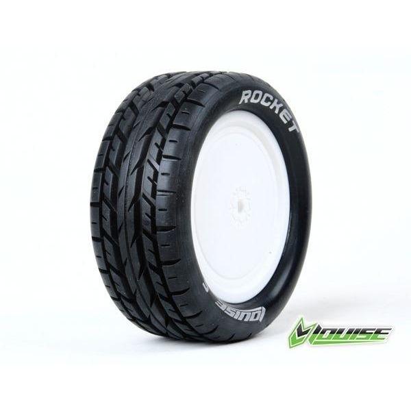 LOUISE E-Rocket 1/10 Buggy Front Tyres/Wheels
