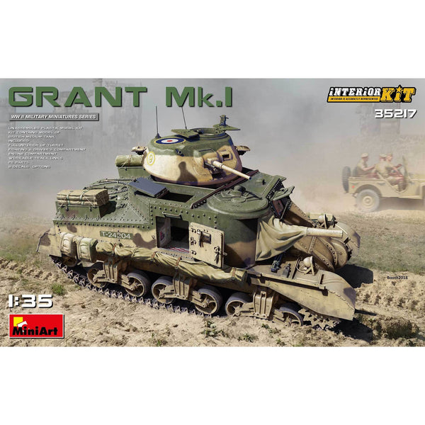 MINIART 1/35 M3 Grant Mk 1 With Interior Kit