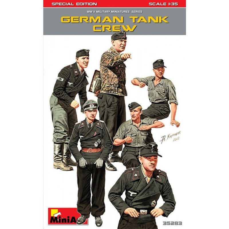 MINIART 1/35 German Tank Crew. Special Edition