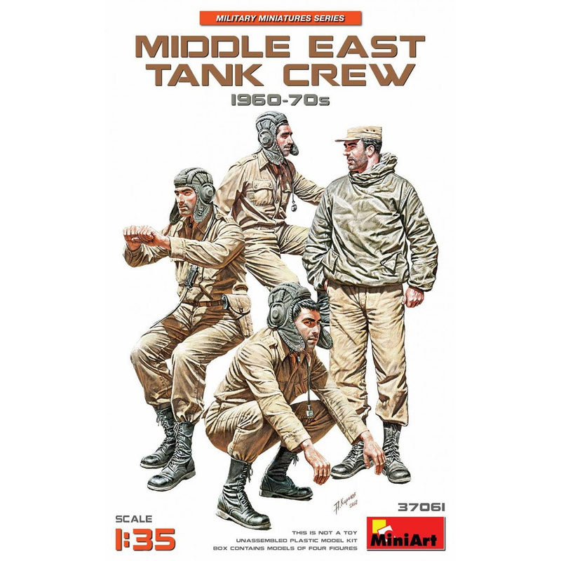 MINIART 1/35 Middle East Tank Crew 1960's-70's