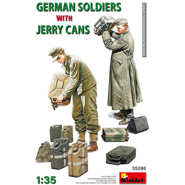MINIART 1/35 German Soldiers with Jerry Cans