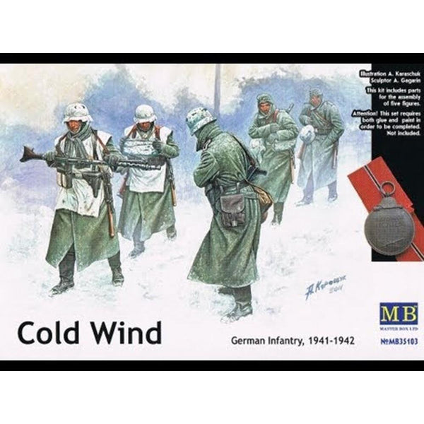 MASTER BOX 1/35 German Infantry 'Cold Wind' Eastern Front 1941