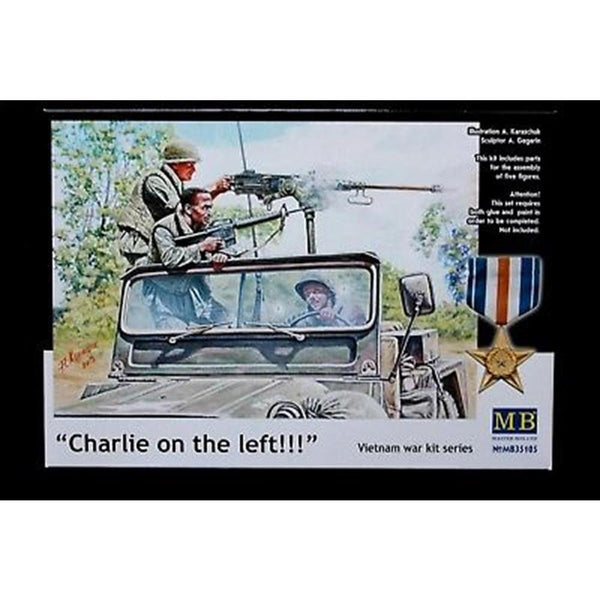 MASTER BOX 1/35 'Charlie On The Left!' Vietnam War