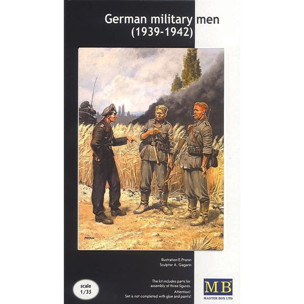 MASTER BOX 1/35 German Military Men 1939-42