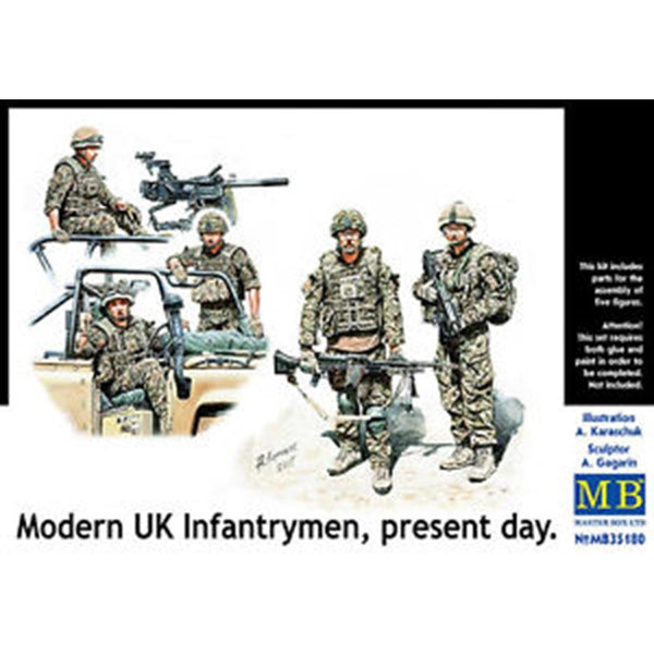 MASTER BOX 1/35 UK Infantrymen Modern Day