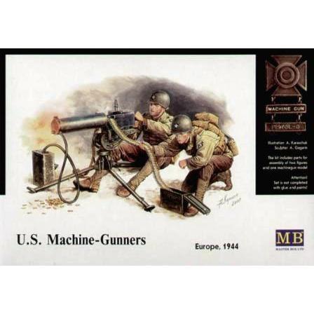 MASTER BOX 1/35 US Machine Gunners Europe 1944