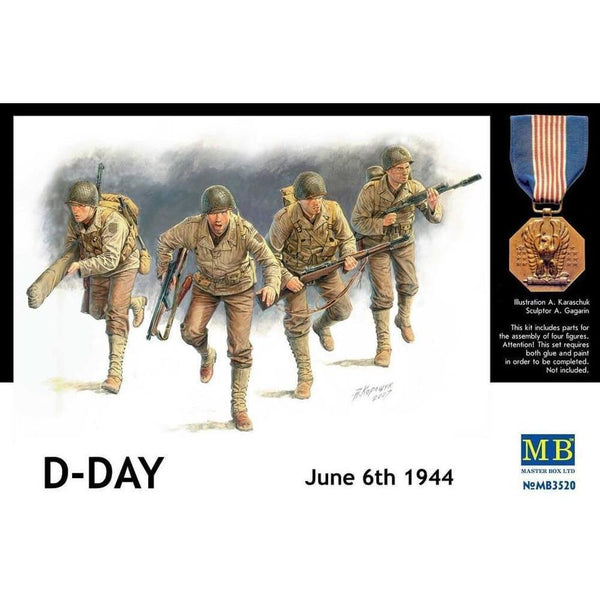 MASTER BOX 1/35 D-Day 6th June 1944 Omaha Beach