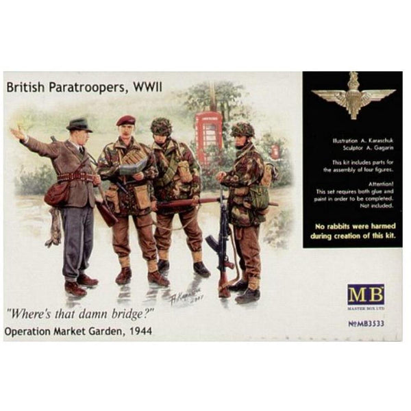 MASTER BOX 1/35 British Paratroopers 1944 Kit #1