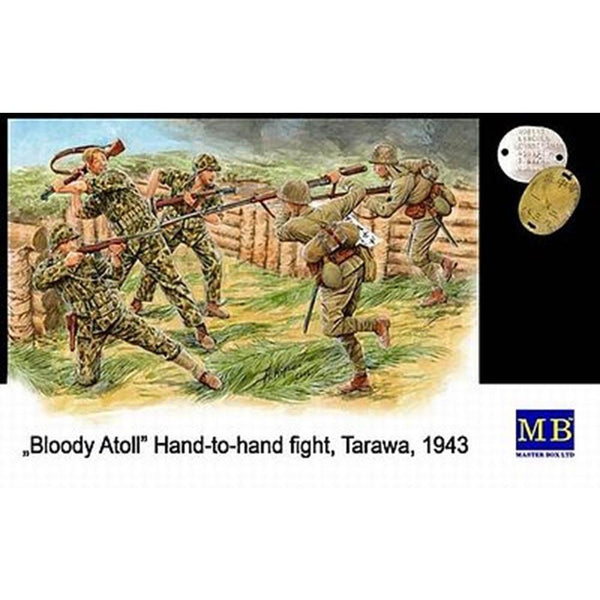 MASTER BOX 1/35 Bloody Atoll: Hand to Hand Combat