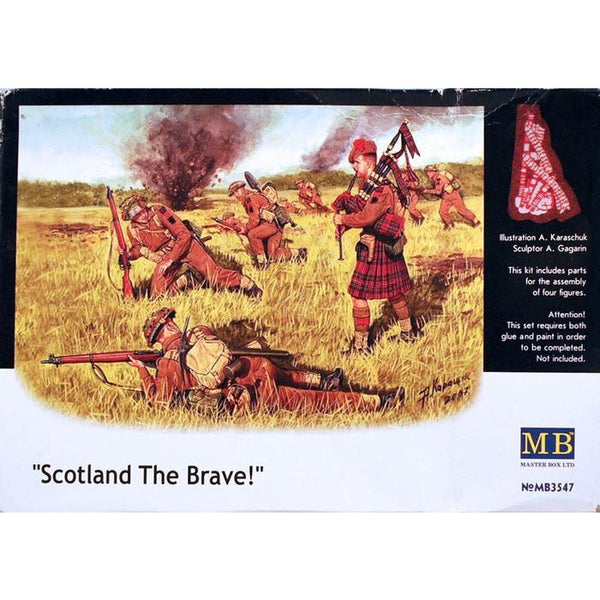 MASTER BOX 1/35 Scotland The Brave WWII Soldiers