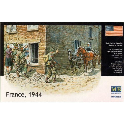 MASTER BOX 1/35 France 1944 WWII