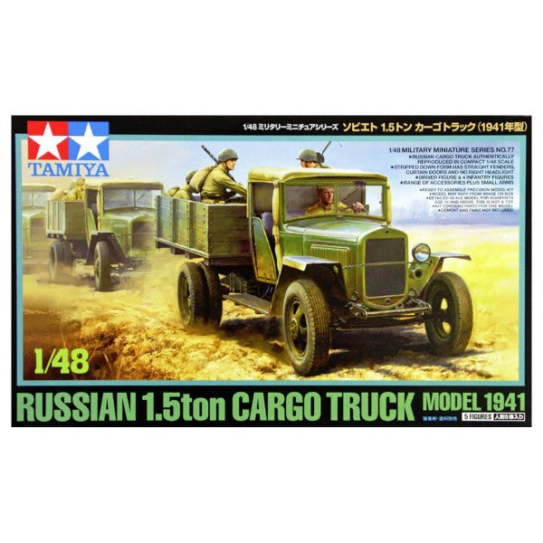 TAMIYA 1/48 Russian 1.5ton Cargo Truck Model 1941