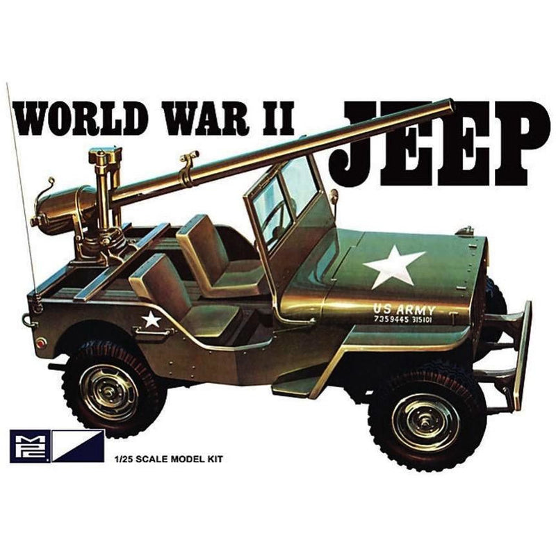 MPC 1/25 World War II Military Jeep Plastic Kit