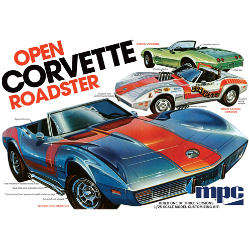 MPC 1/25 1975 Chevy Corvette Convertible