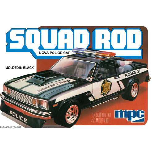 MPC 1/25 1979 Chevy Nova Squad Rod Police