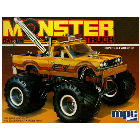 MPC 1/25 1975 Datsun Scavenger Monster Truck