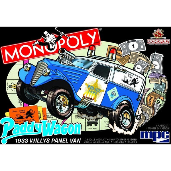 MPC 1/25 1933 Willy Panel Paddy Wagon (Monopoly)