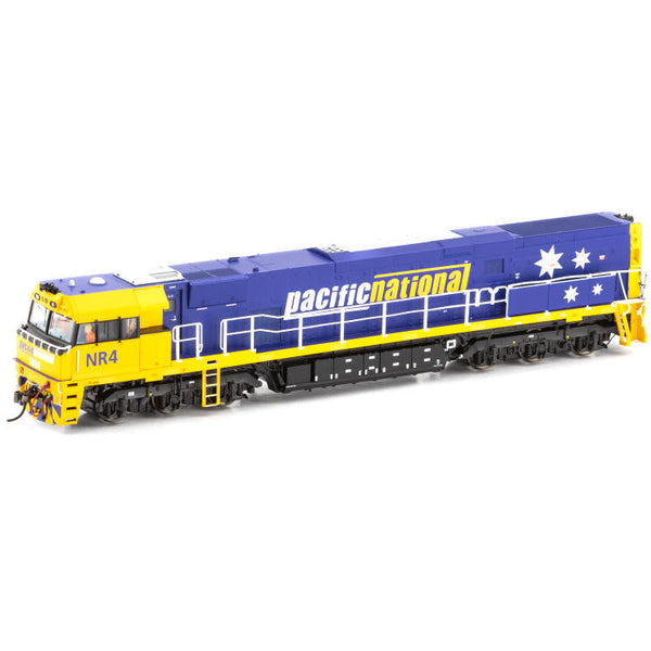 AUSCISION HO NR4 Pacific National (4 Stars) - Blue/Yellow DCC Sound Fitted