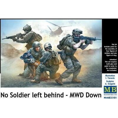 MASTER BOX 1/35 'No Soldier Left Behind MWD Down'