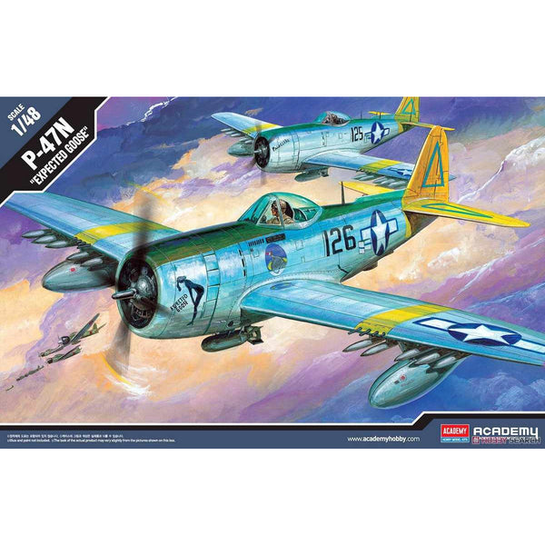ACADEMY 1/48 P-47N "Expected Goose"