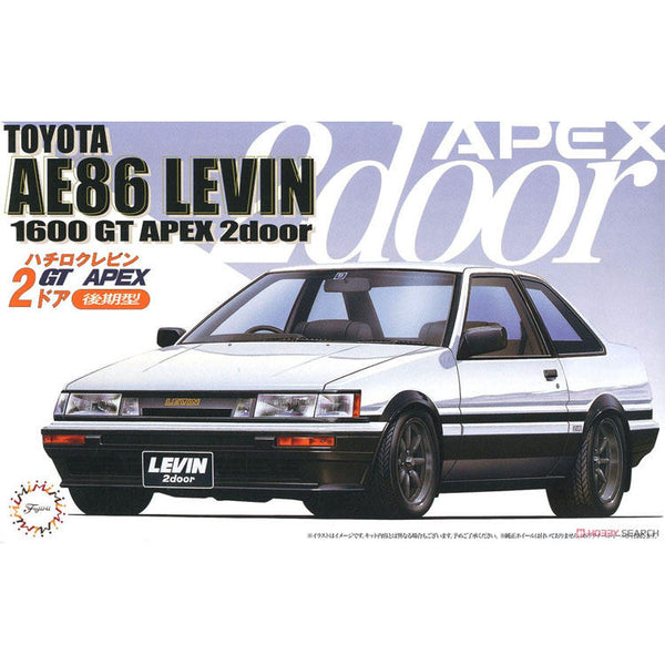 FUJIMI 1/24 Toyota AE86 Levin 2 Door "Late Type"'85