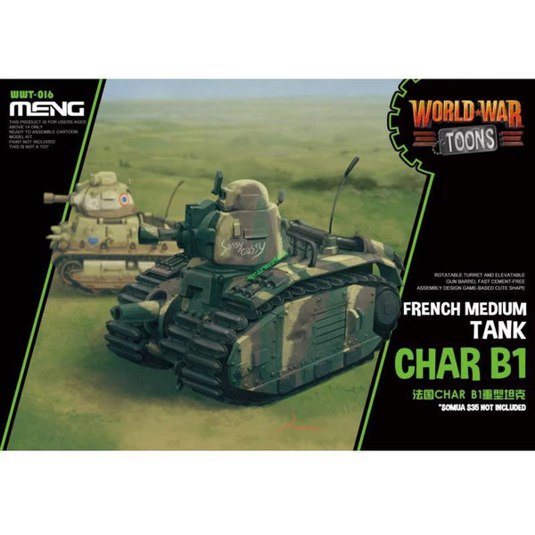 MENG French Heavy Tank Char B1