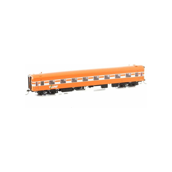 POWERLINE HO Victorian 'S' Carriage V/Line 210AS Tangerine and Silver Ribbon Livery