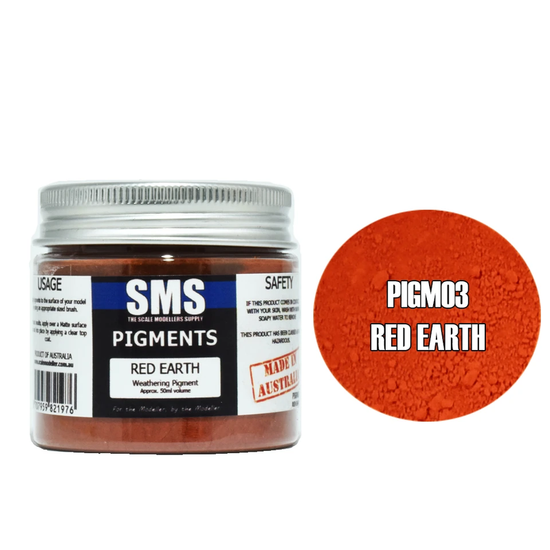 SMS Pigment Red Earth 50ml