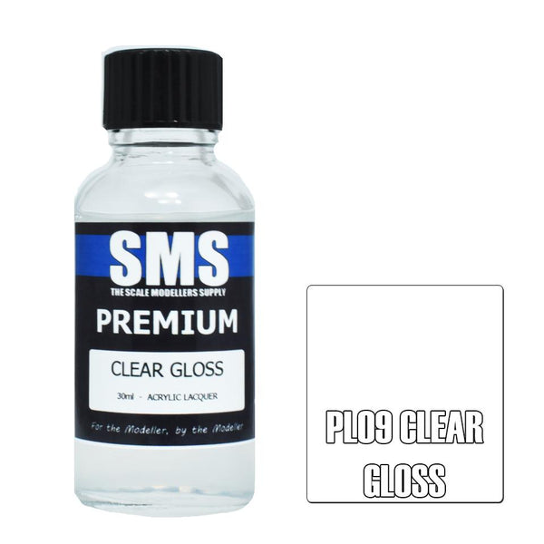 SMS Premium Clear Gloss Acrylic Lacquer 30ml
