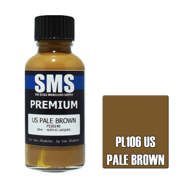 SMS Premium US Pale Brown Acrylic Lacquer 30ml