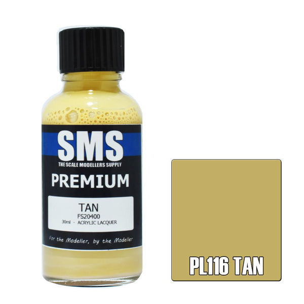 SMS Premium Tan Acrylic Lacquer 30ml