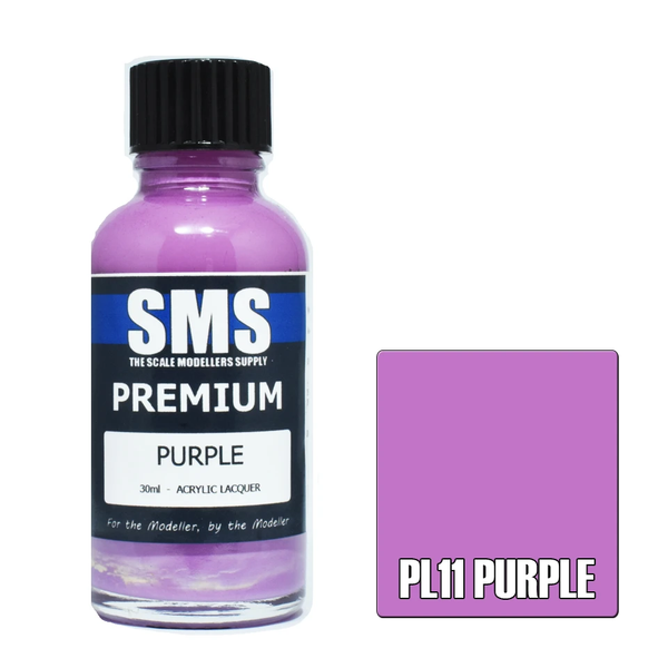 SMS Premium Purple Acrylic Lacquer 30ml