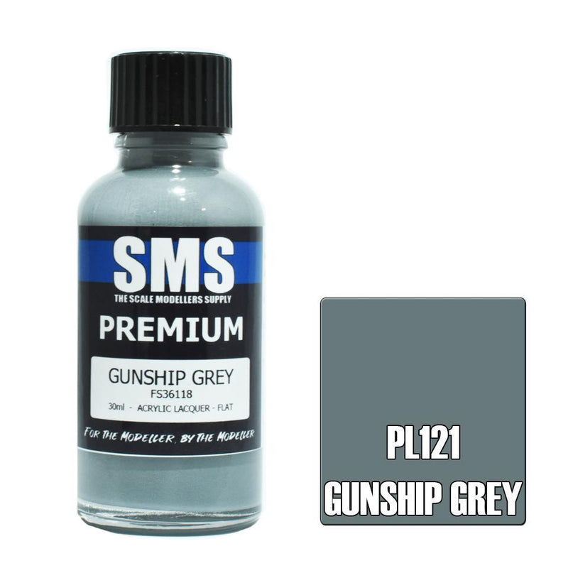 SMS Premium Gunship Grey Acrylic Lacquer 30ml