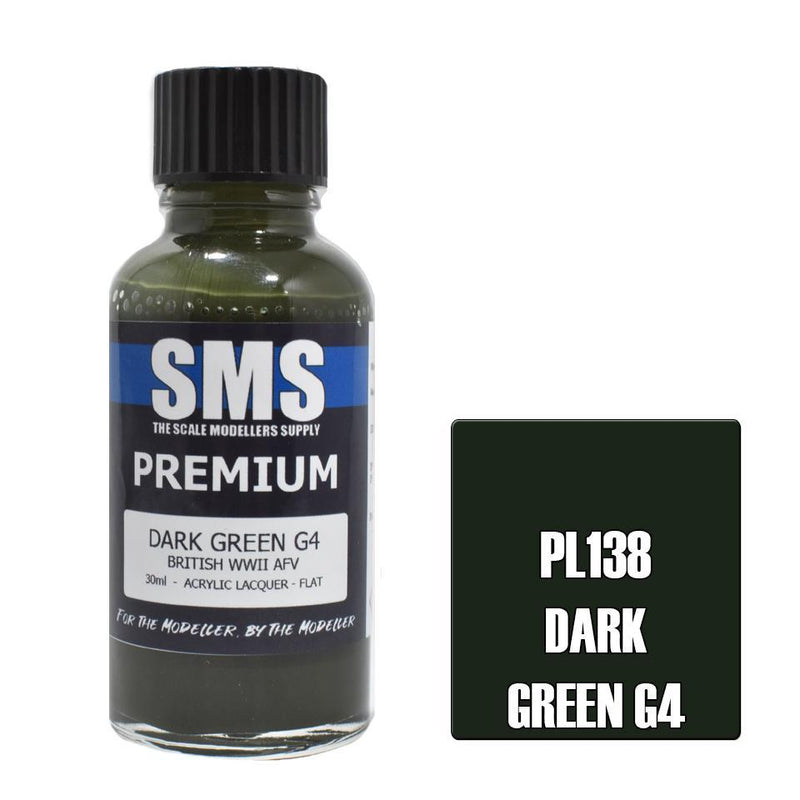 SMS Premium Khaki Green G4 Acrylic Lacquer 30ml