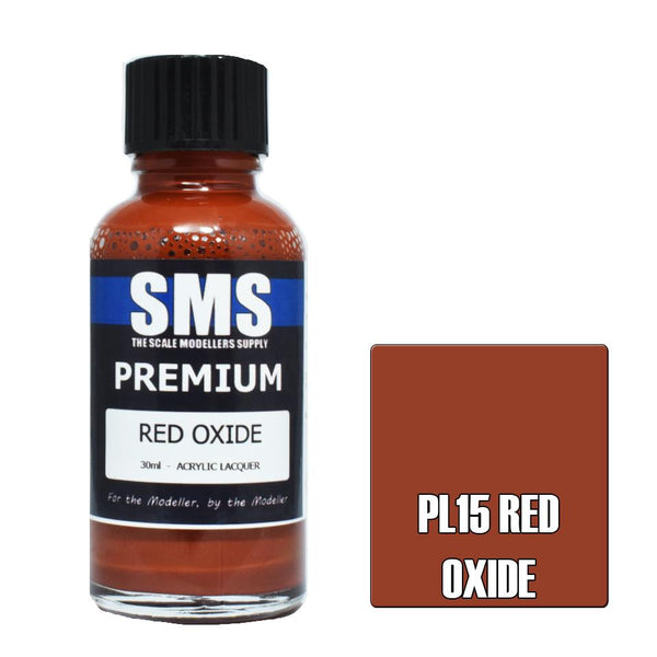 SMS Premium Red Oxide Acrylic Lacquer 30ml